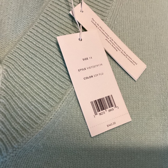 Vince Wool & Cashmere Blend Sweater (Plus Size) 1X - Picture 8 of 14